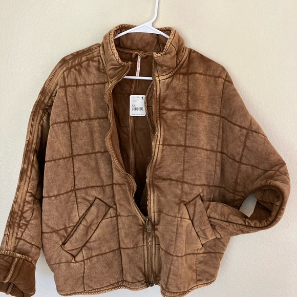 Free People Jackets & Blazers - Free People Dolman Sleeve Quilted Jacket